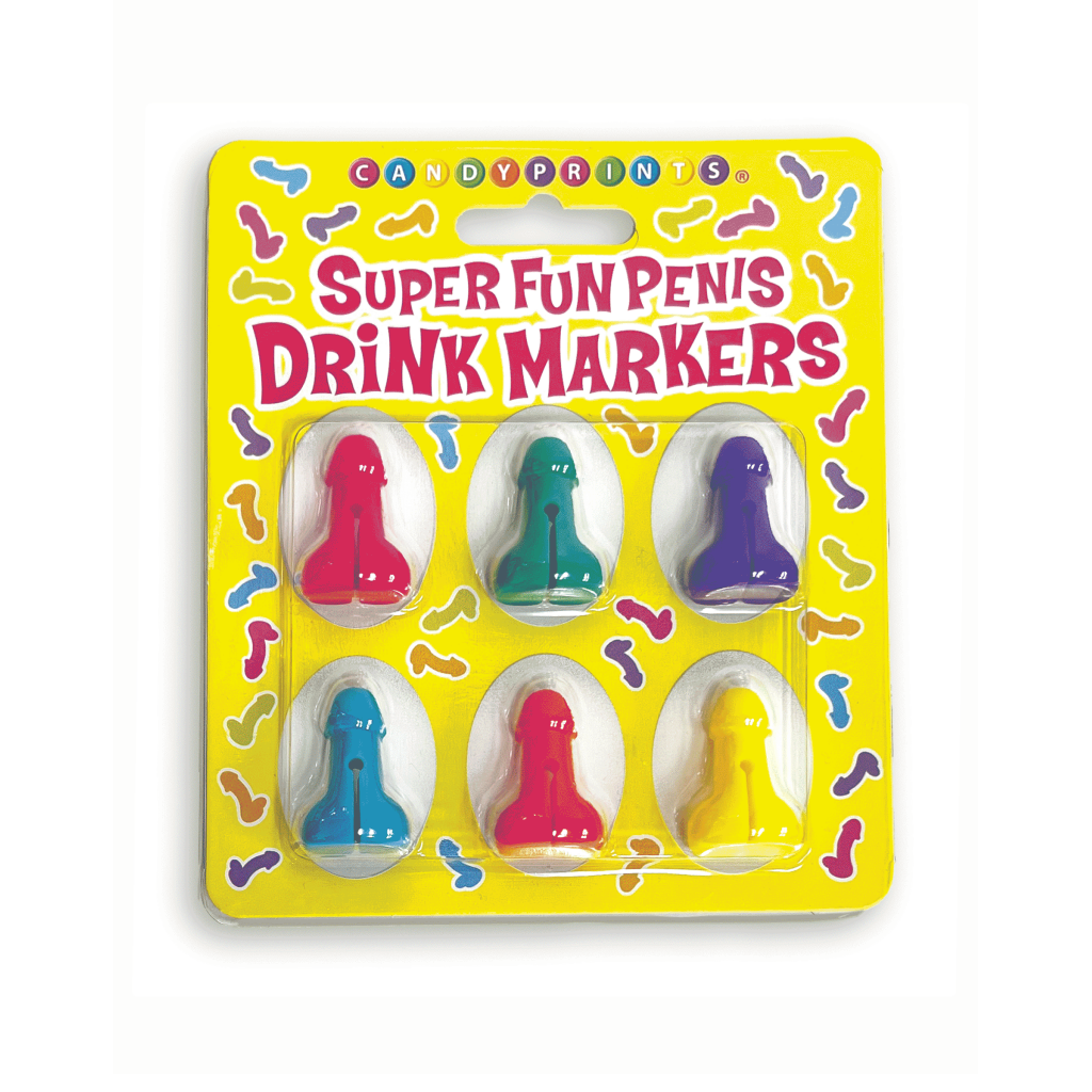 Super Fun Penis Silicone Drink Markers