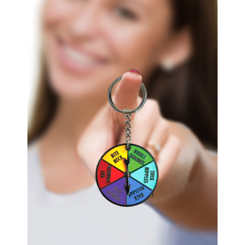 Super Fun Key Chain, Sex Spinner - Image 2