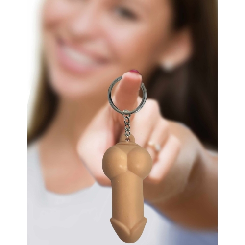 Super Fun Key Chain, Squishy Penis - Image 2