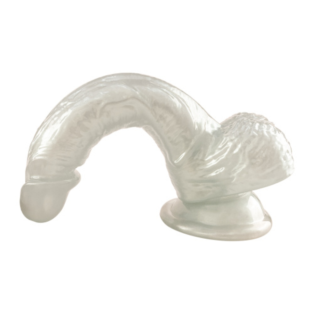 Pearlescent dildo Mabe Pearl White - Image 3