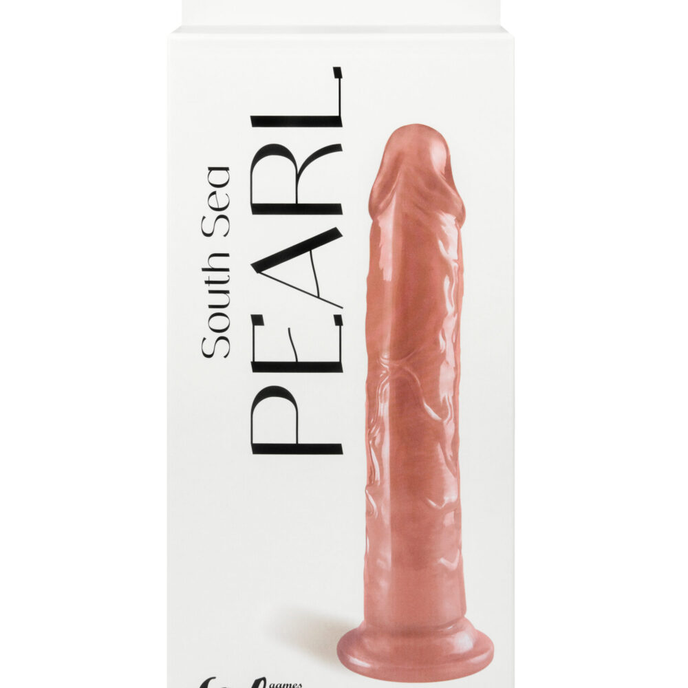 Pearlescent dildo South Sea Pearl Pink