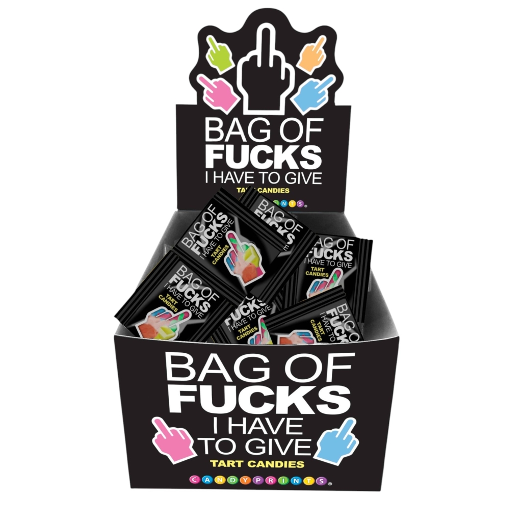 Bag Of Fucks I Have To Give, Display Of 100