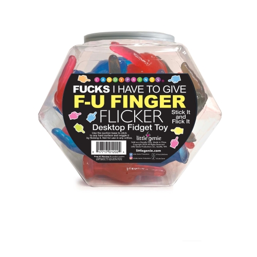 Fu Finger Flickers, Fishbowl Of 24 (Display) - Image 3