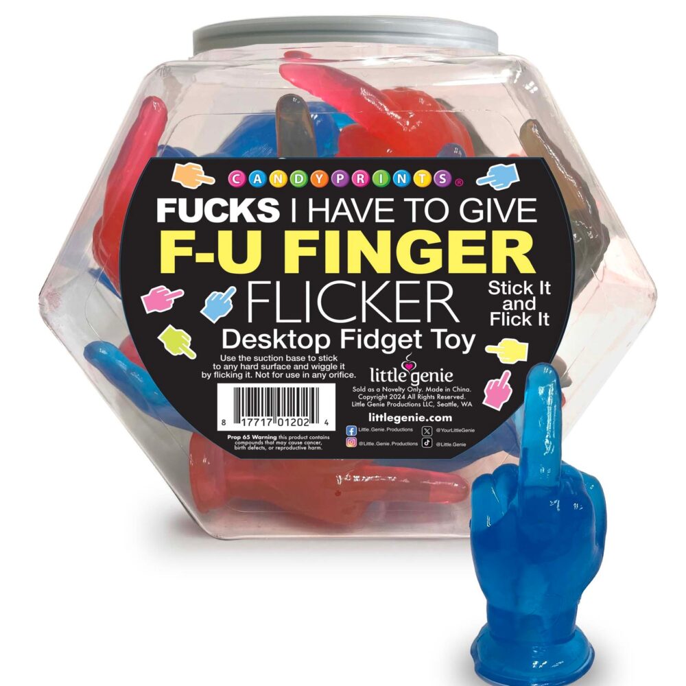 Fu Finger Flickers, Fishbowl Of 24 (Display)