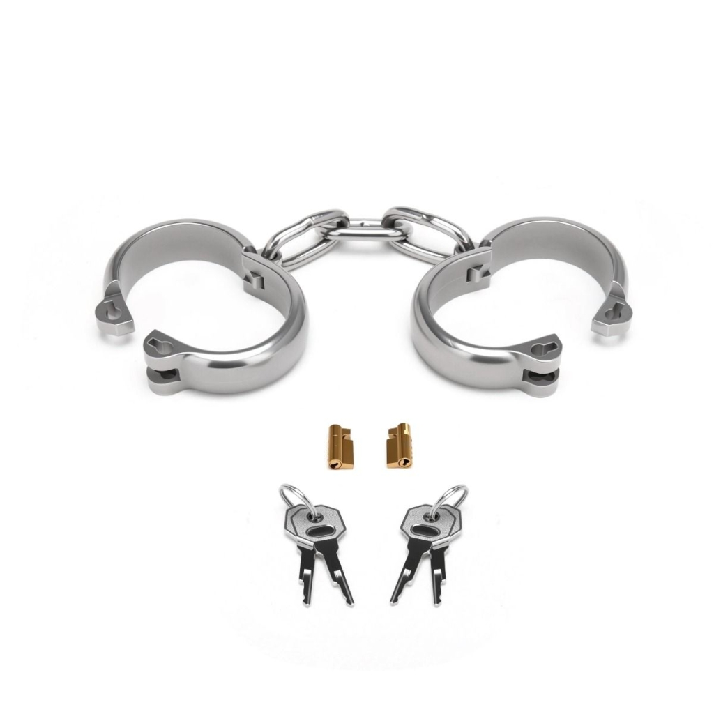Prowler RED Heavy Duty Hand Cuffs - Image 2