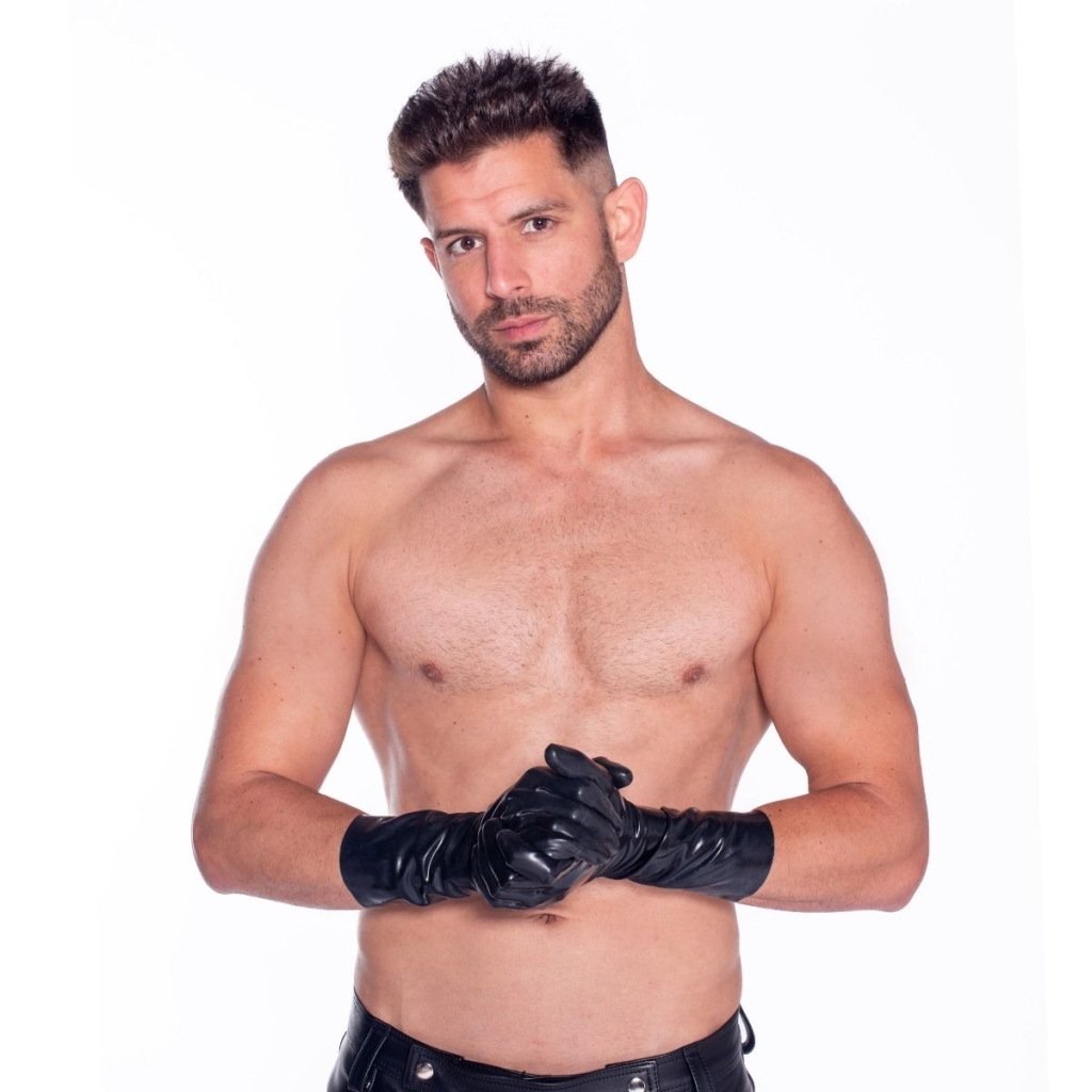 Prowler RED Latex Gloves Large - Image 2