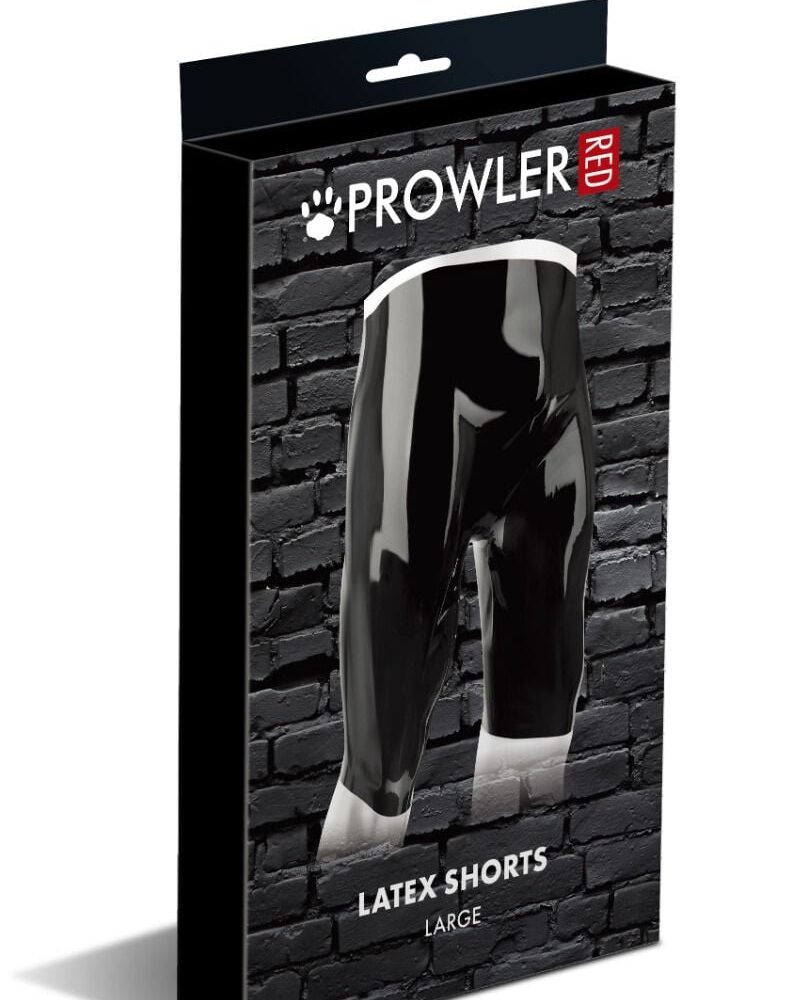 Prowler RED Latex Shorts Large