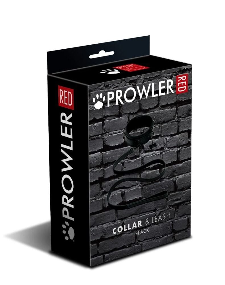 Prowler RED Collar and Leash