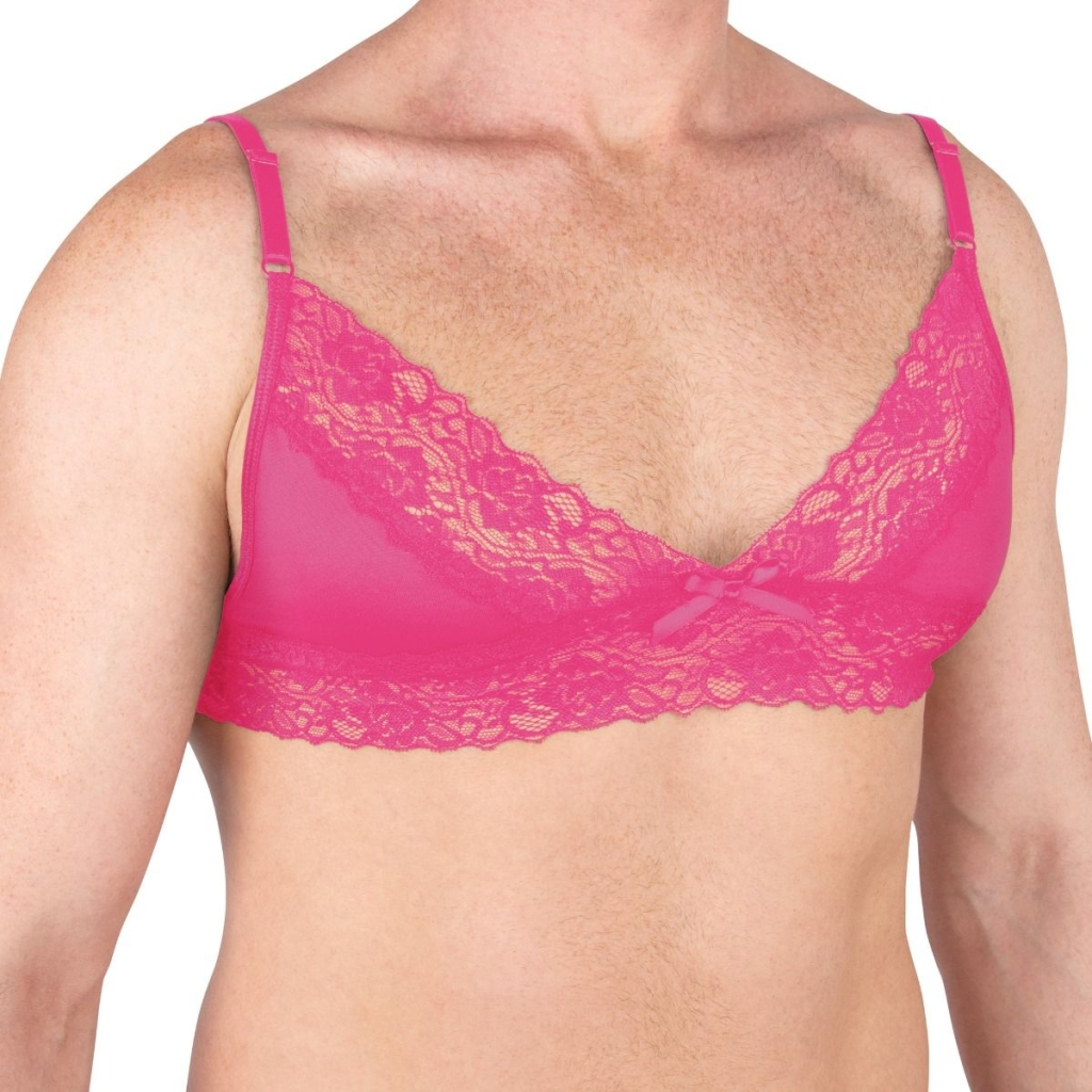 Prowler Pink Lace Bra Large - Image 2
