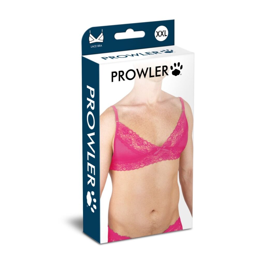 Prowler Pink Lace Bra Xxlarge