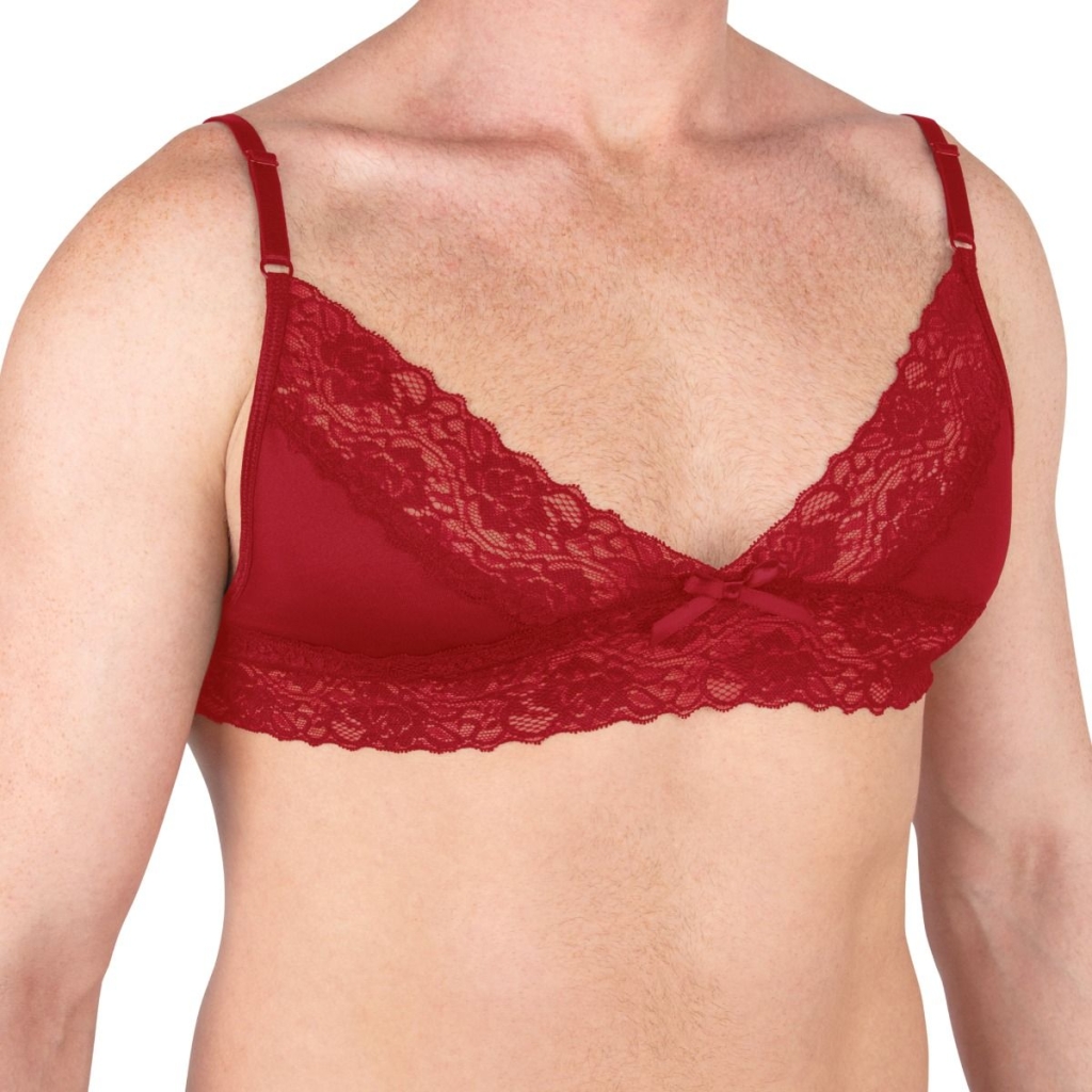 Prowler Red Lace Bra Small - Image 2