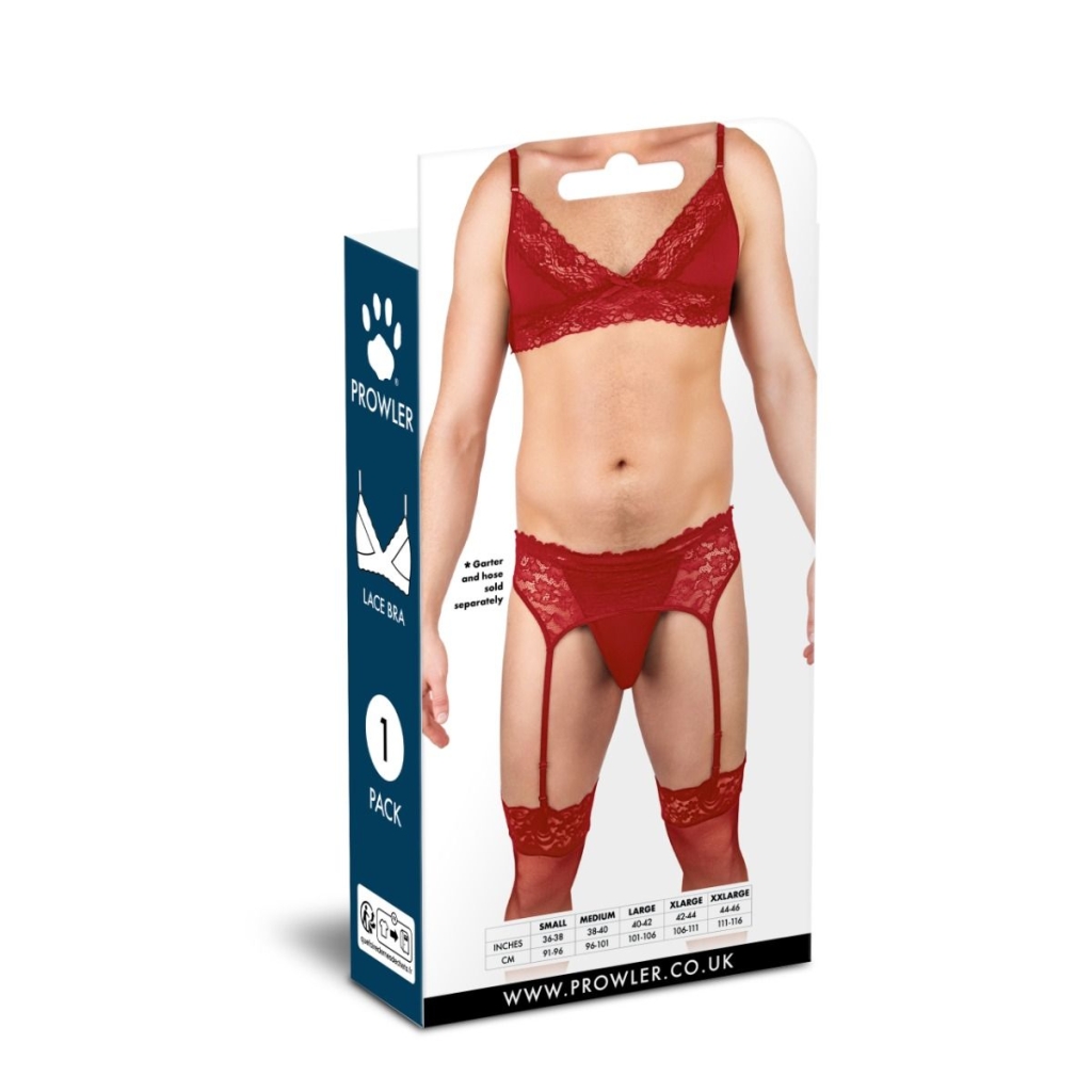 Prowler Red Lace Bra Medium - Image 3