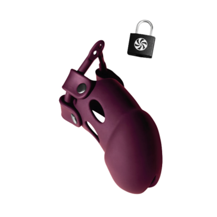 Chastity Belt Guard Vanilla Wine Red