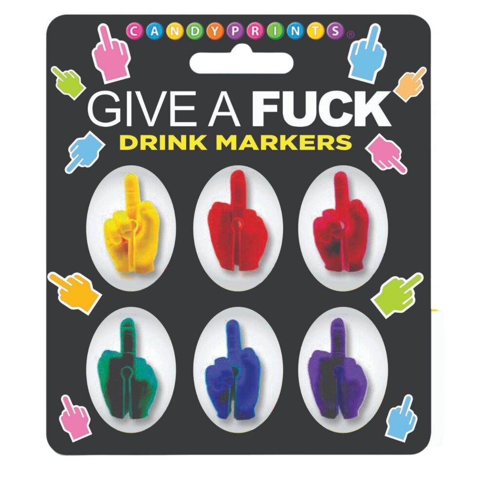 FU Finger Cocktail Markers