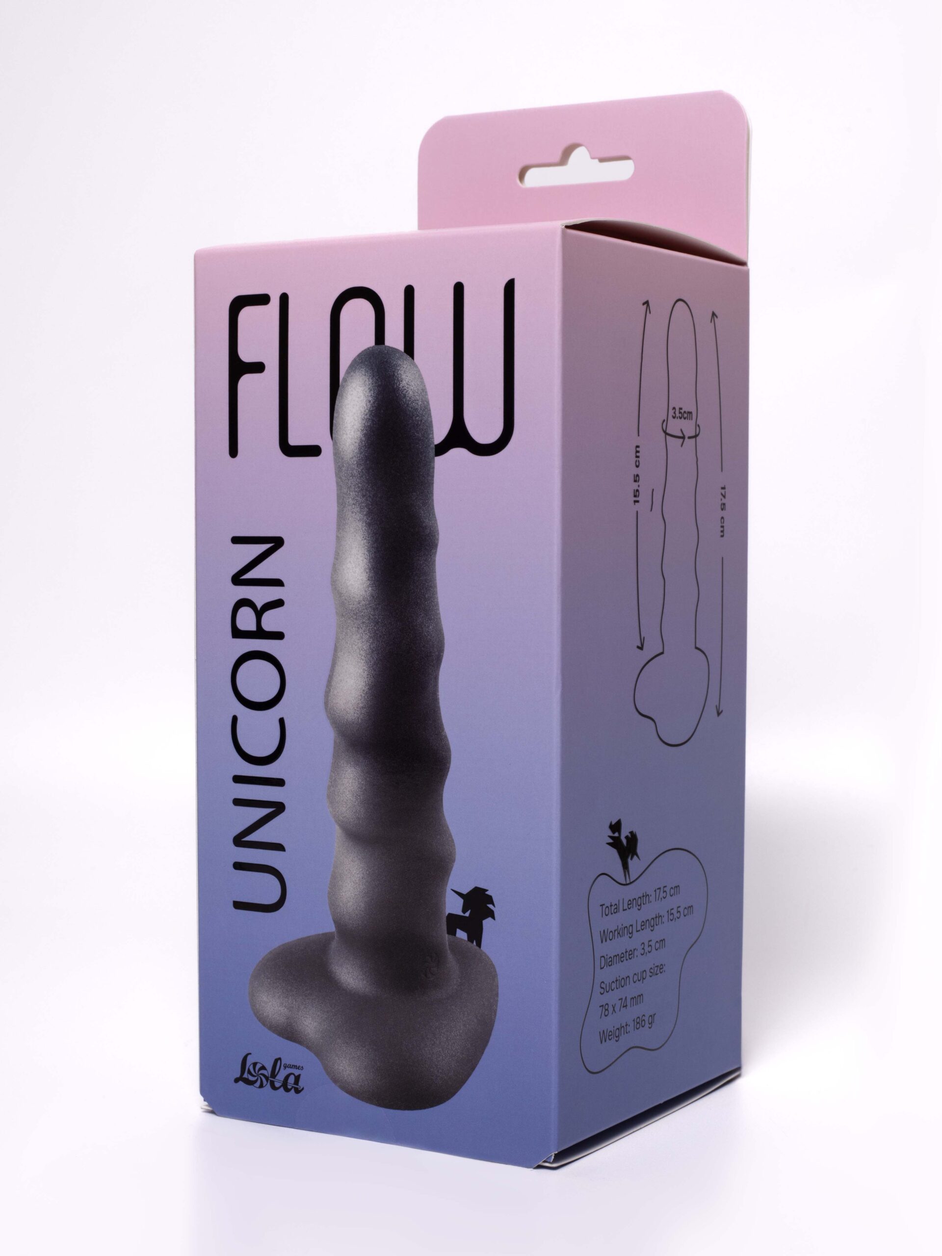 Dildo Unicorn Black