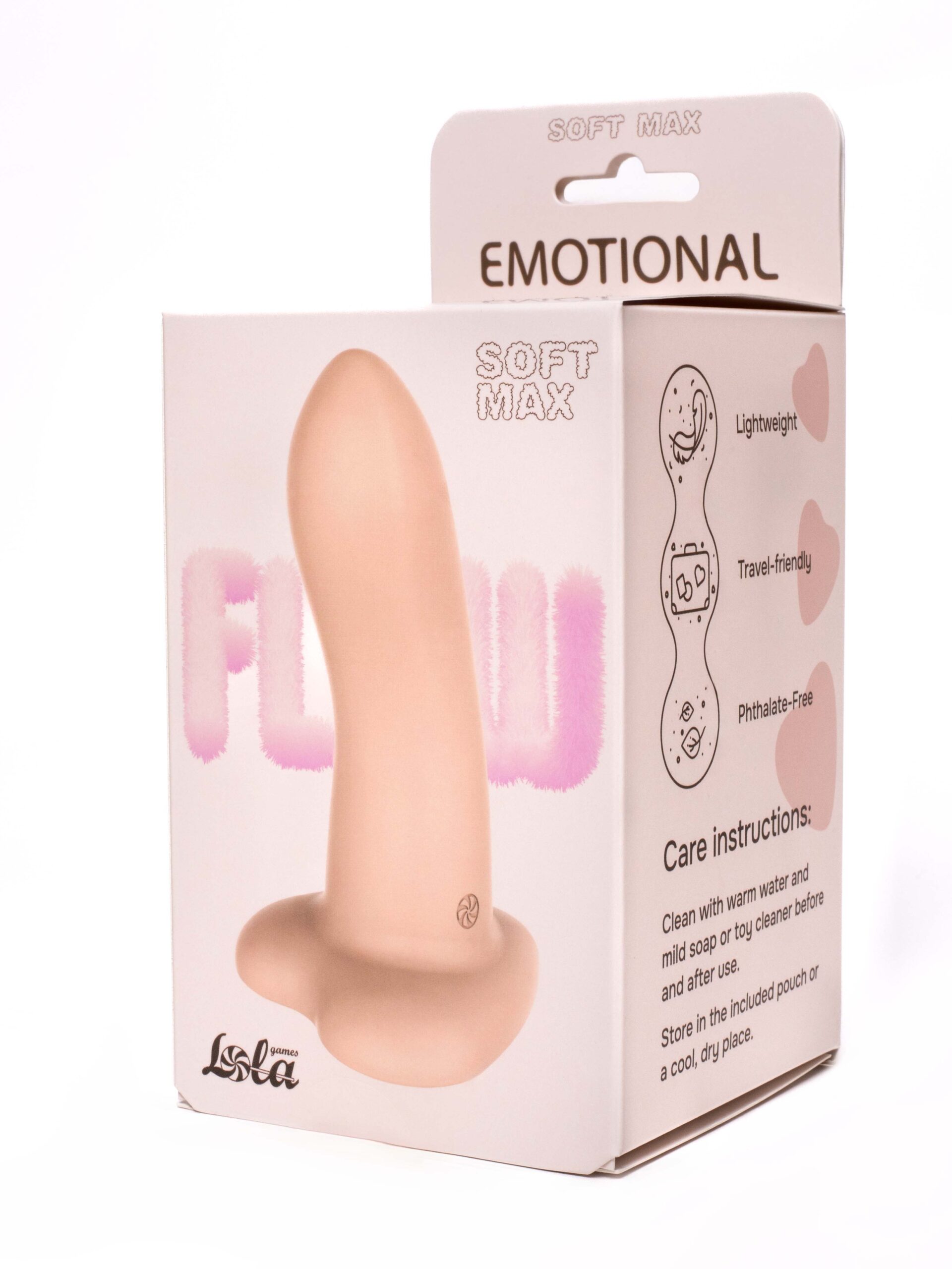 Dildo Flow Emotional Soft Max Flesh