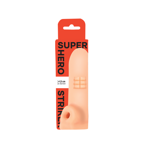 Penis sleeve Super Hero Striker