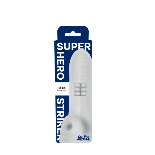 Penis sleeve Super Hero Striker Whiter
