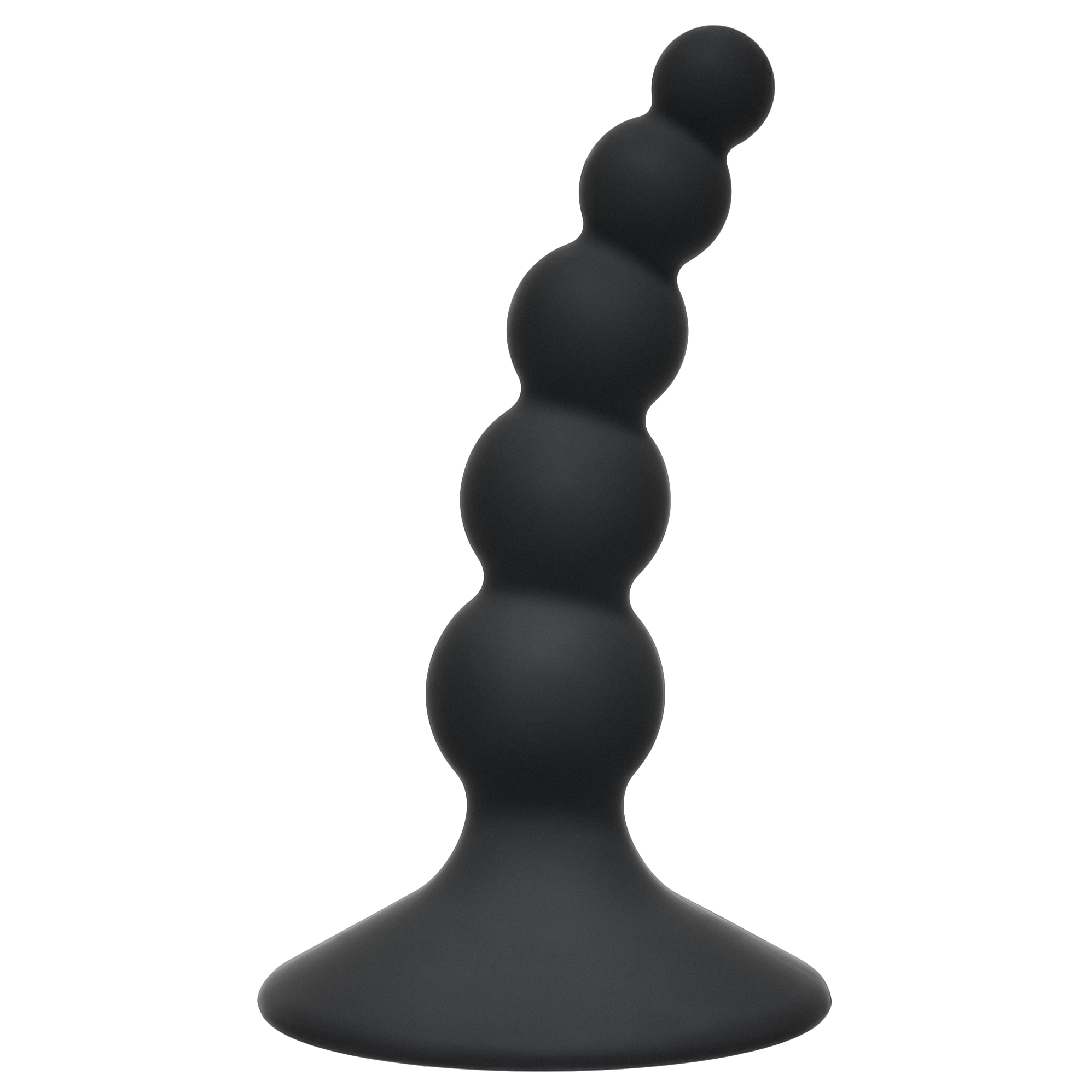 Anal Ribbed Plug Black - Image 2