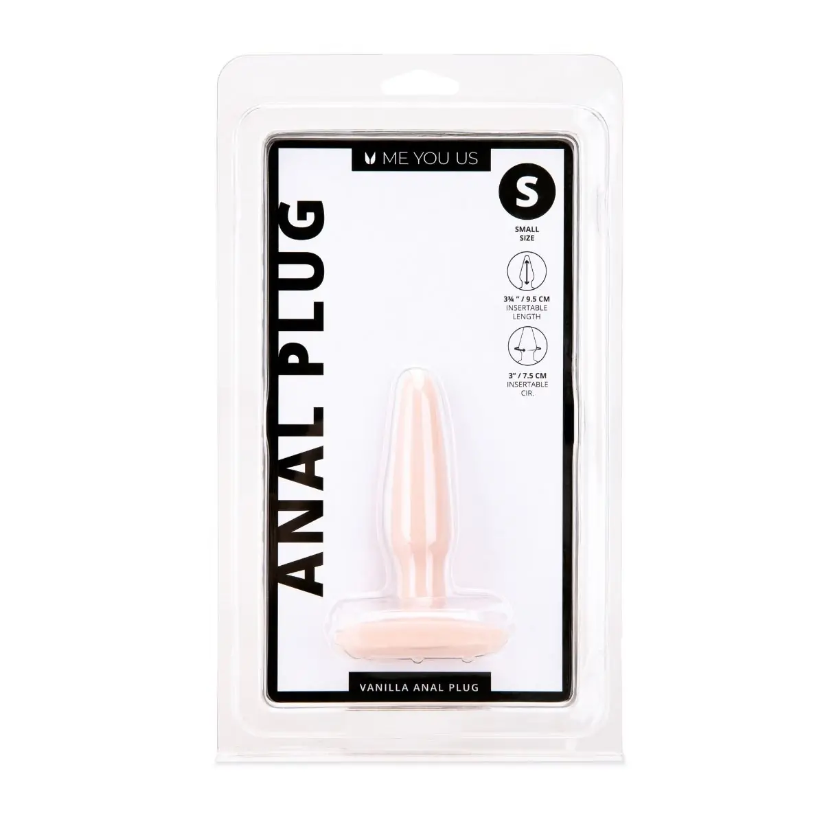 Me You Us Vanilla Small Anal Plug