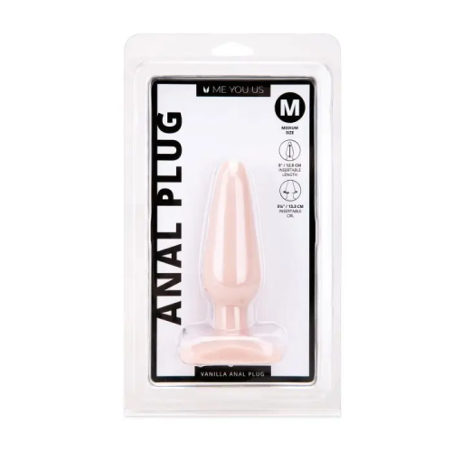 Me You Us Vanilla Medium Anal Plug