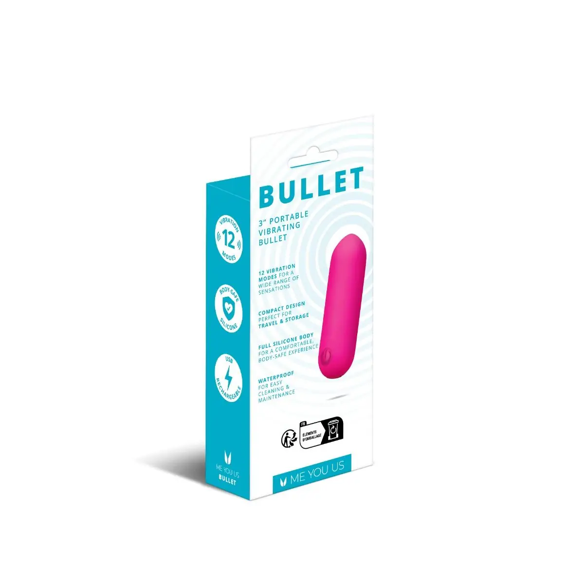Me You Us Bullet Hot Pink - Image 3