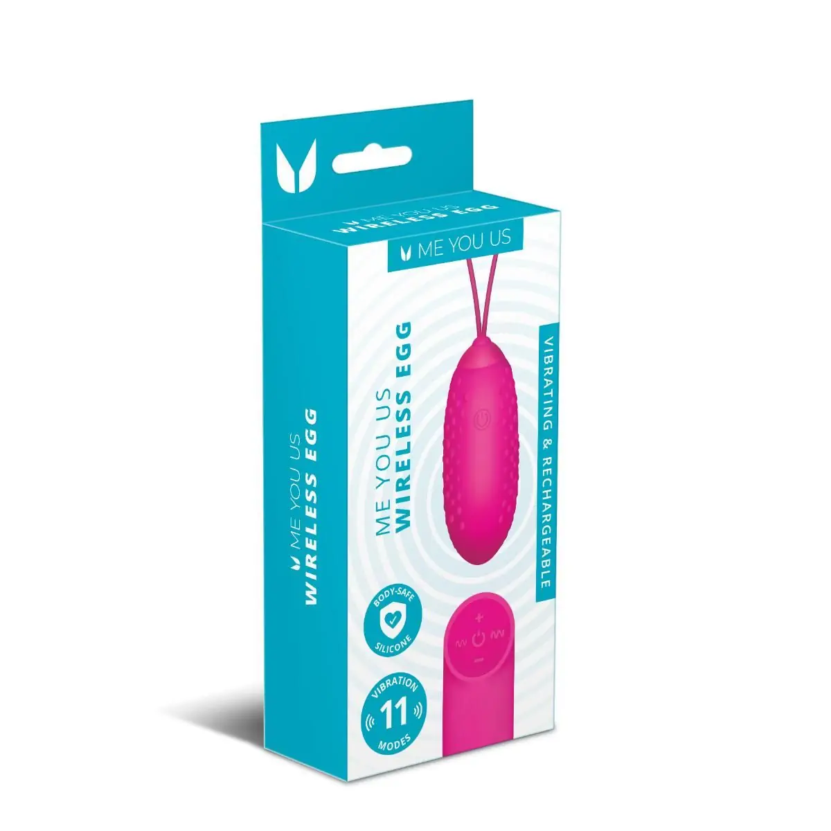 Me You Us Egg Hot Pink