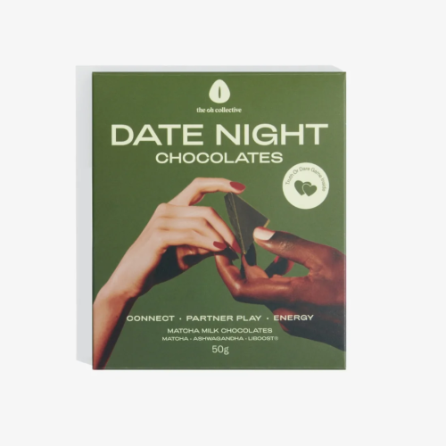 Date Night Chocolates - Matcha white chocolate