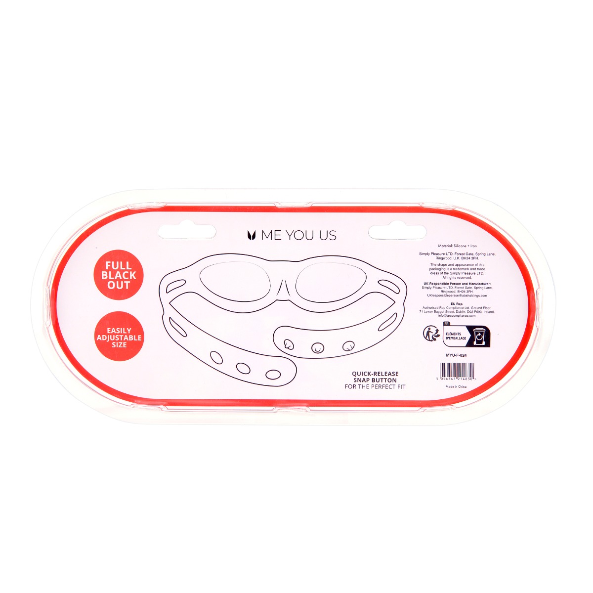 Me You Us Silicone Full Blindfold - Image 3