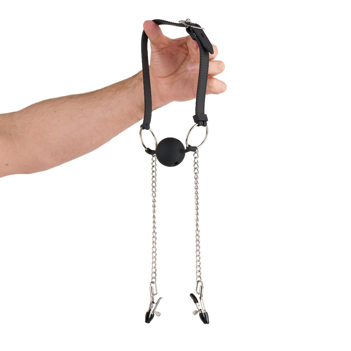 Me You US Silicone Gag with Clamps - Image 4