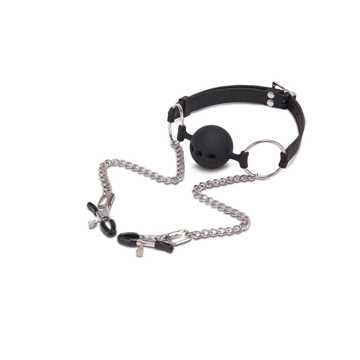 Me You US Silicone Gag with Clamps - Image 2