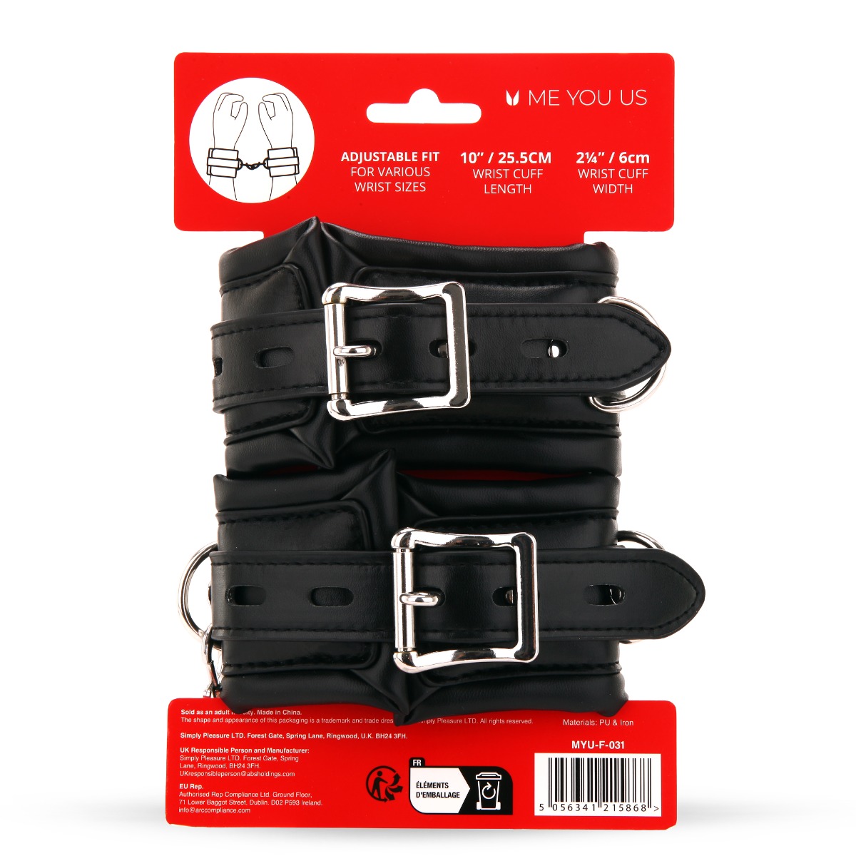 Me You Us Wrist Cuffs - Image 7