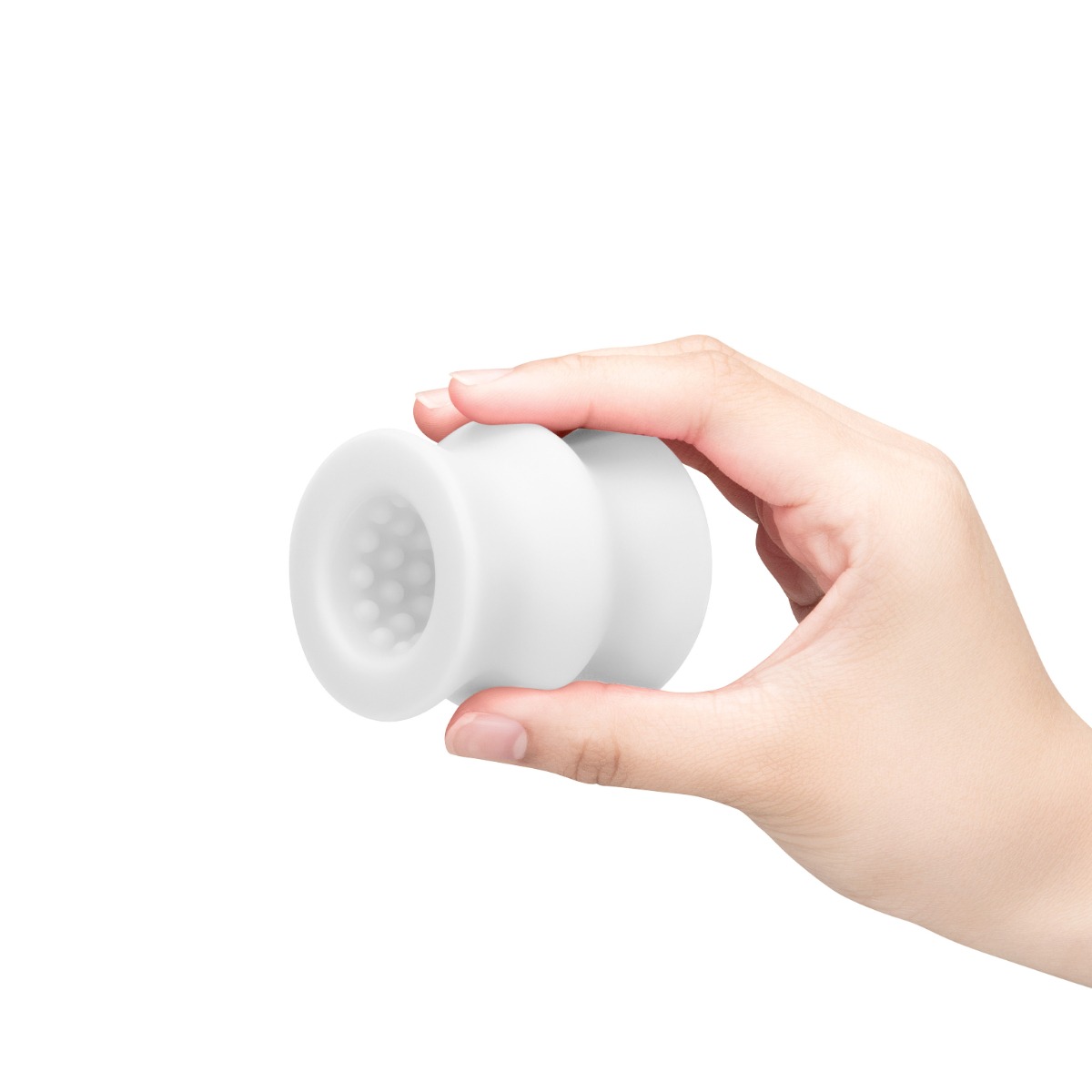 Me You Us Signature The Silicone Oral Stroker Clear - Image 5