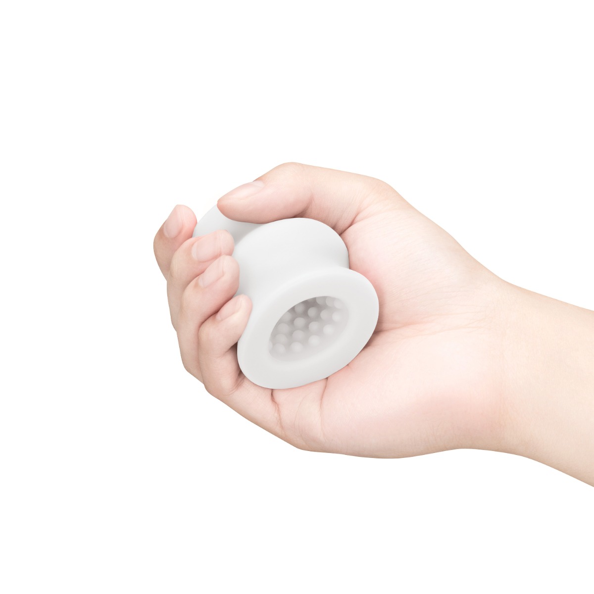 Me You Us Signature The Silicone Oral Stroker Clear - Image 7