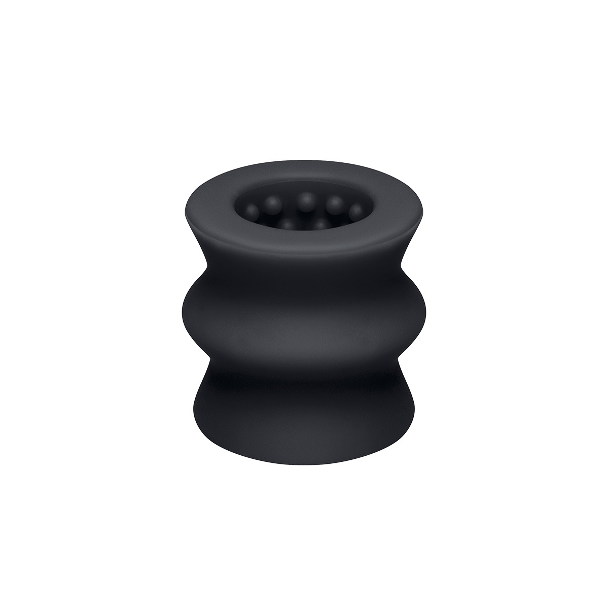 Me You Us Signature The Silicone Oral Stroker Black - Image 3