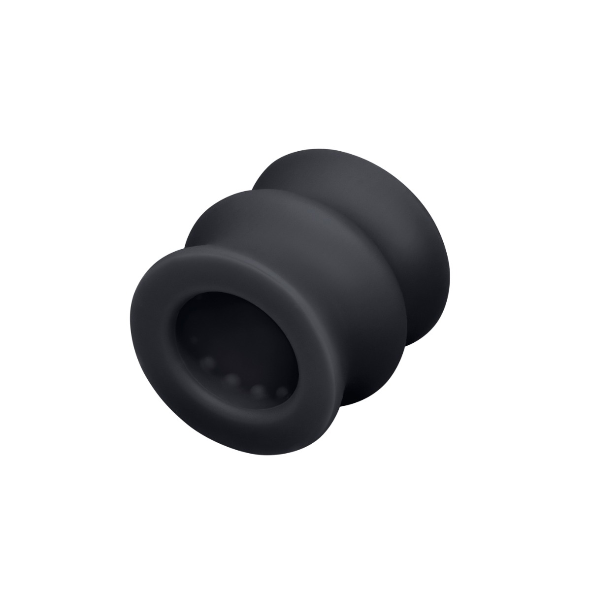 Me You Us Signature The Silicone Oral Stroker Black - Image 4