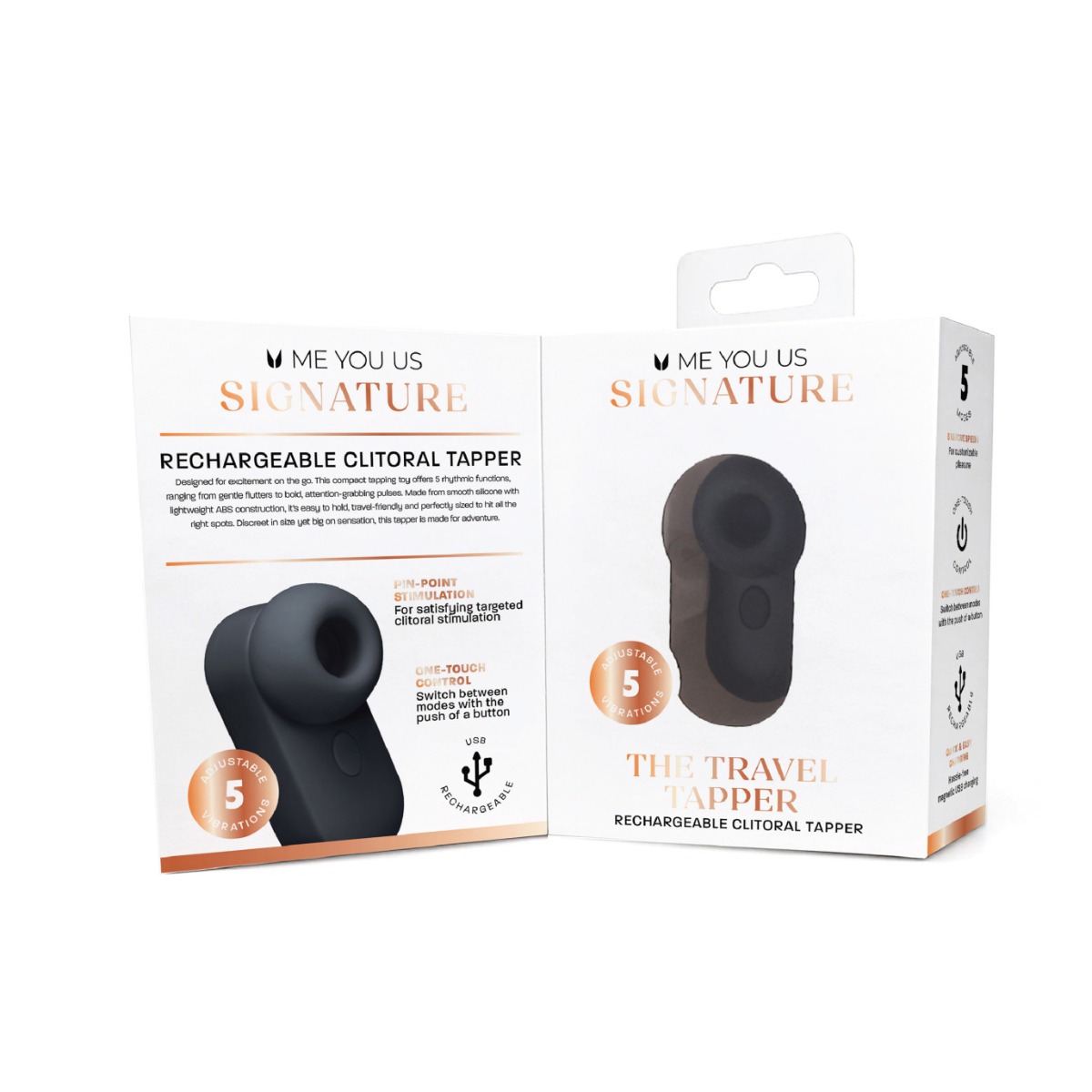 Me You Us Signature The Travel Tapper Black - Image 2
