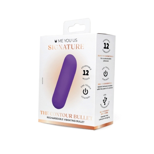 Me You Us Signature The Contour Bullet Purple