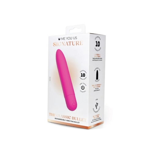 Me You Us Signature The Classic Bullet Pink