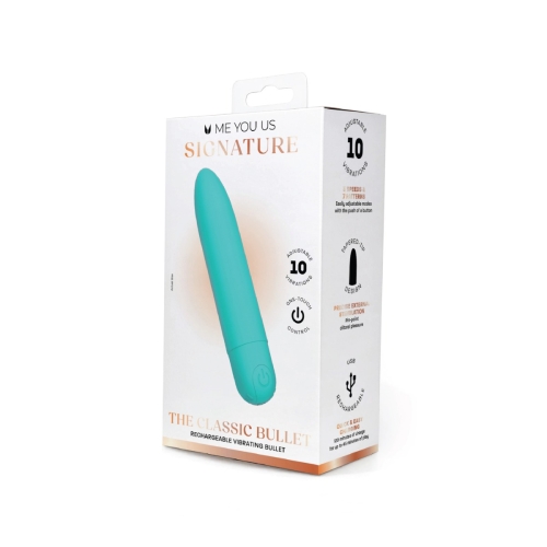 Me You Us Signature The Classic Bullet Teal