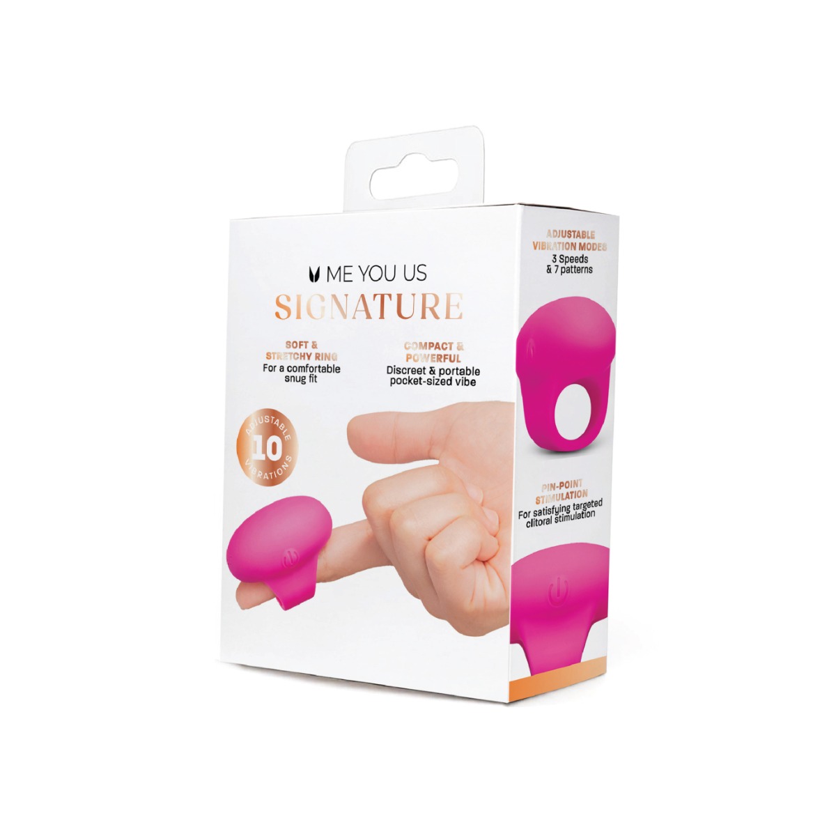 Me You Us Signature The Finger Vibe Pink - Image 9