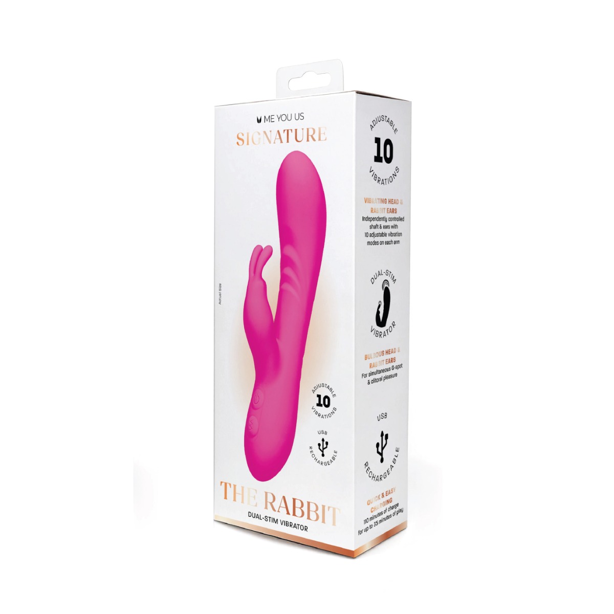 Me You Us Signature The Rabbit Pink