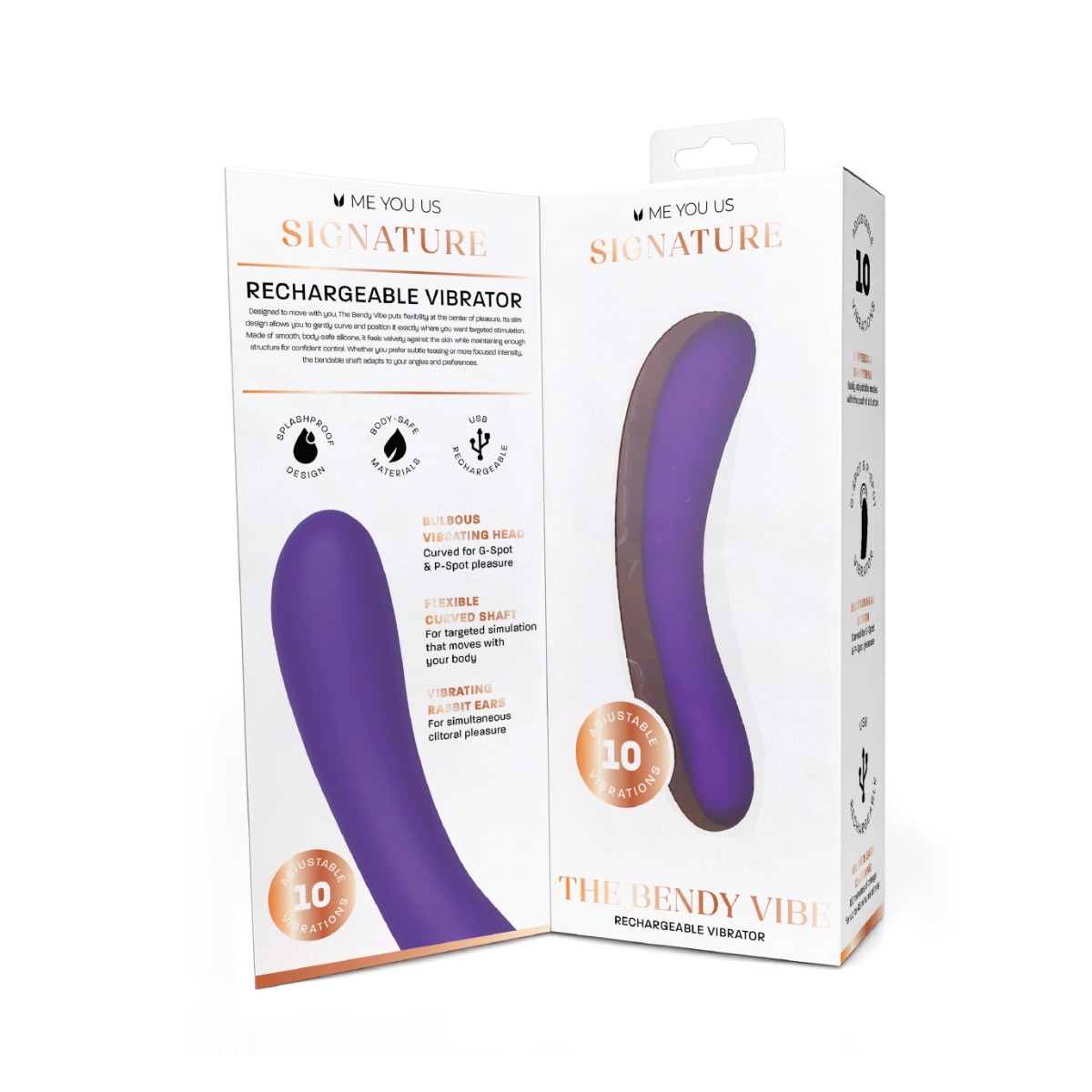 Me You Us Signature The Bendy Vibe Purple - Image 2