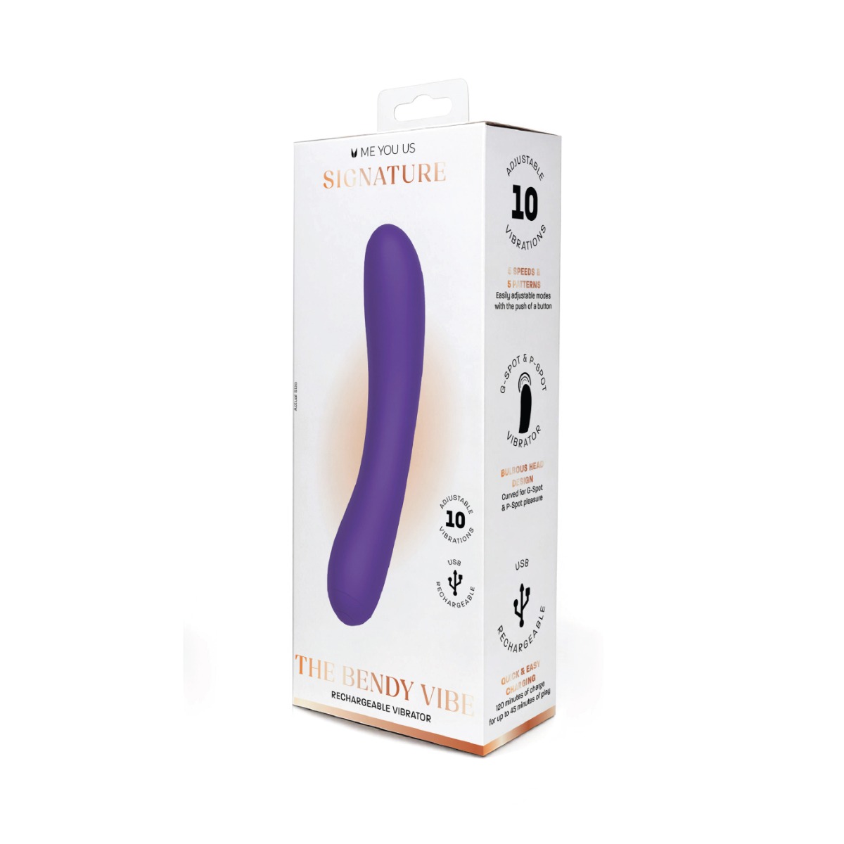 Me You Us Signature The Bendy Vibe Purple